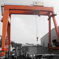 Buy cheap 35 Ton Double Girder Gantry Crane Project Lifting Precast Concrete High product