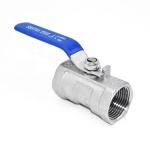 Long Handle 1 1/4" Stainless Steel 304 316 One Piece Wire Button Ball Valve npt