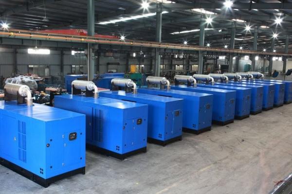 Water Cooled diesel power generator , perkins generator set with Digital auto