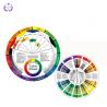 Buy cheap Mix Round Tattoo Accessories Palette Pigment Color Wheel Paper Card from wholesalers