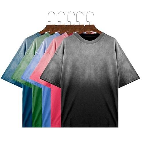 OEM maufactory Custom Tshirt 100% Pure Cotton Short Sleeved crew neck Summer