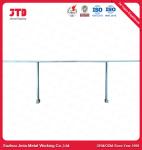 1000mm Wall Hook Bar Powder Coated Square Tube With Side Brackets
