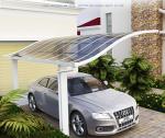 Cantilevered Rain Shed Aluminum Canopy Carport Anodized
