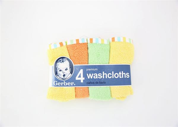 Buy cheap 4pk Woven Washcloth 9x9" 300GSM 100% Cotton Quick Suction Sweat from wholesalers