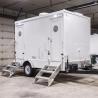Buy cheap Portable Mobile Toilet Trailer Affordable Outdoor Concessional Public Restroom Trailer Bathroom from wholesalers