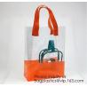 Buy cheap Vinyl Transparent PVC Gusset Bag Plastic Tote Shopping Bag For Packaging TPU Laser Makeup Handbag PVC Cosmetic Shopping from wholesalers