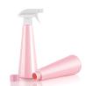 Buy cheap 400ML Eco Friendly Spray Bottles , Pink Empty PET Plastic Bottles With Trigger Sprayer from wholesalers