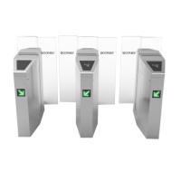 Buy cheap 40W 550mm Width Cards Reader Glass Sliding Turnstile product