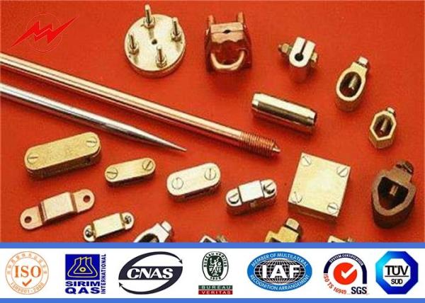 Buy cheap High Precision Pure Copper Weld Steel Ground Rod Well Agglutination from wholesalers
