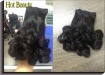 Natural Black 1b# Grade 7A Virgin Hair / 10 Inch -14 Inch Customzied Spiral Curl