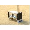 Buy cheap General Outdoor Environment Small Stainless Steel Wood Burning Stove with Chimney Pipe from wholesalers