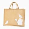 Buy cheap Ladies Custom Printed Burlap Tote Bag Beach Bathing Shopping Daily Life from wholesalers