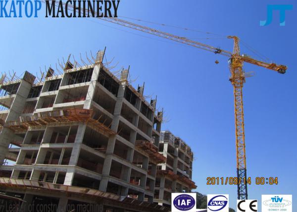 Buy cheap CE approved 8t QTZ100(6010) big Tower Crane from wholesalers