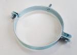 200mm Round Split Pipe Clamp Hanging Hoop For Industrial 2.5mm thickness