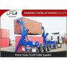 Buy cheap 20 Foot / 40 Foot Side Loader Trailer With Hydraulic Lifting System from wholesalers