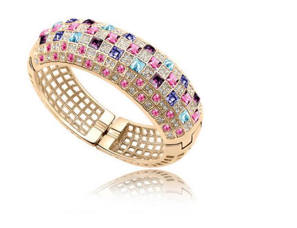 Buy cheap Austrian crystal bracelet - Luxury Queen Bangle from wholesalers