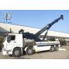 Buy cheap 12 Wheel Heavy Duty Wrecker Heavy Rescue Tow Trucks Tow 360 Degree Rotation Crane 60Ton Lifting from wholesalers