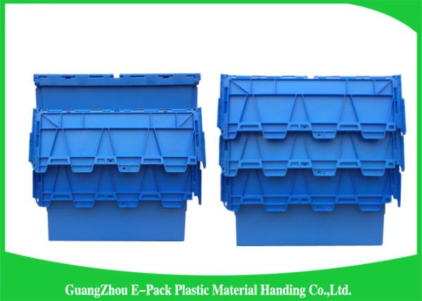Nested Customized Plastic Attached Lid Containers Food Grade Environmental