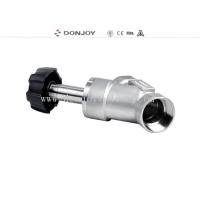 Buy cheap SS316L 2" Plastic Handle Angle Seat Valve , Steam Angle Valve With Clamp product