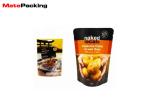 Retort Mylar Heat Seal Bags , Packaging Microwavable Rice Pouches Custom