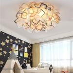 Nordic ceiling lights warm flower balcony living room bedroom scandinavian