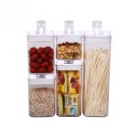 Popular Customized Airtight Food Storage Containers With Clear Plastic Cover Lid