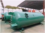 Horizontal Sandblasting Galvanized Steel Water Storage Tanks 300 Litre - 3000
