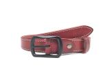 Fashionable Womens Genuine Leather Belt With Zinc Alloy Pin Buckle