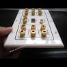 Buy cheap Home Theater Speaker Wall Panel Socket HDMI Subwoofer Speaker Connector White Color from wholesalers