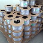 XLPE Flat Ribbon Cable UL21016 #30AWG 6Pins 0.75mm Pitch FT2 Top Coated Copper