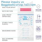 Airproof Pouch Bags, Slider Pouch Bags, Zipper Pouch Bags, Breastmilk Storage,