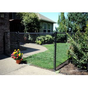 Buy cheap green wire mesh/hurricane fence PVC PE coated Chain Wire Hurricane Fence product