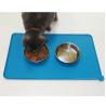 Buy cheap Cute Little Paw Design Dog Water Bowl Mat , Non - Slip No Mess Pet Feeding Mat from wholesalers