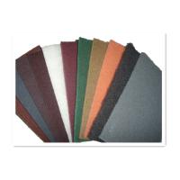 Buy cheap Orange Green Non Woven Abrasive Pads Grey Non Woven Sanding Pads product