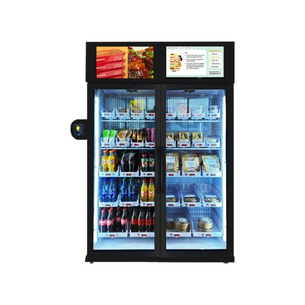 Office Building Vending Unmanned Retail Vending Smart Vending Machine For Snacks