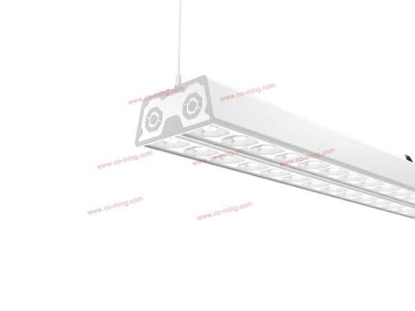 Buy cheap 6500K Suspended 20w X 2 LED Linear Lighting 6000lm ROHS from wholesalers