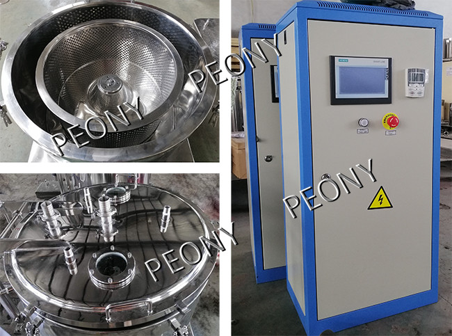Top Discharge Vertical Basket Centrifuge For Alcohol Extraction