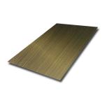 304 316 Brushed Bronze Antique Stainless Steel Sheet Wall Decoration 2mm