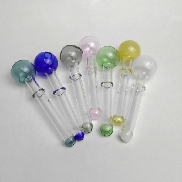 Buy cheap 4.7 Inches Glass Tobacco Pipe Glass Oil Burner Tube Fixed Diffused from wholesalers