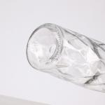 Industrial 1L Glass Clear Bottle for Beverage Fine Gin Wine Liquor Spirit
