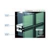 Buy cheap Facade Panels Construction Curtain Wall Exterior Glass Aluminium Curtain Walls from wholesalers