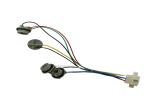 PBT 9 Pins 4 Branch 3.96mm Pitch Cable Wiring Harness
