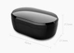 ABS True Wireless Stereo Earbuds Black / White Color With Mic Customized Logo
