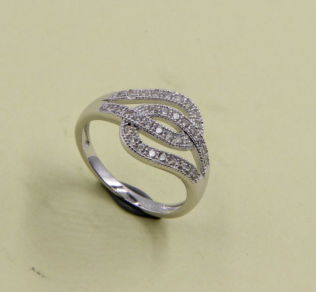Heart Leaf CZ AAA Stackable Ring 925 Sterling Silver CZ Rings Pear/ Oval/ Round/ Chevron/ Heart Cut CZ Gemstone Ring