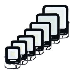 China DC 12V 24V 220V 110V Waterproof IP66 Led Projector Lamp 30W 50w 100w 200w Portable Led Floodlight Outdoor Flood Light on sale