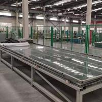Buy cheap Vacuum Hot Pressed Glass Platform Honeycomb Panel Making Machine product