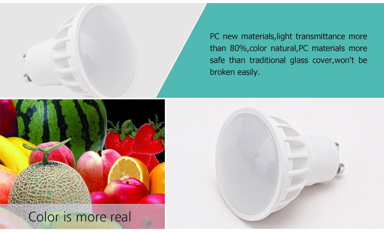 High bright 6w GU10 spot light