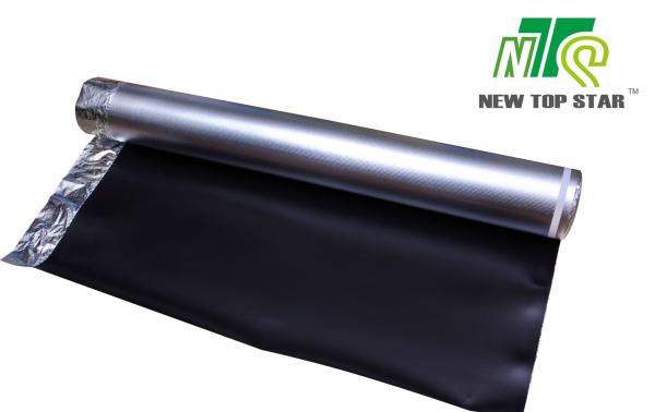 Buy cheap IXPE Polyethylene Foam Vinyl Plank Flooring Underlay Soundproof With Silver Foil from wholesalers