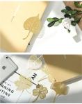 High Density Souvenir Bookmark Cut Brass Gold Metal Leaf Bookmark ODM