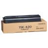 Buy cheap Black Yield 15000 Pages Kyocera Ecosys Toner Cartridge TK420 For KM2550 Printers from wholesalers